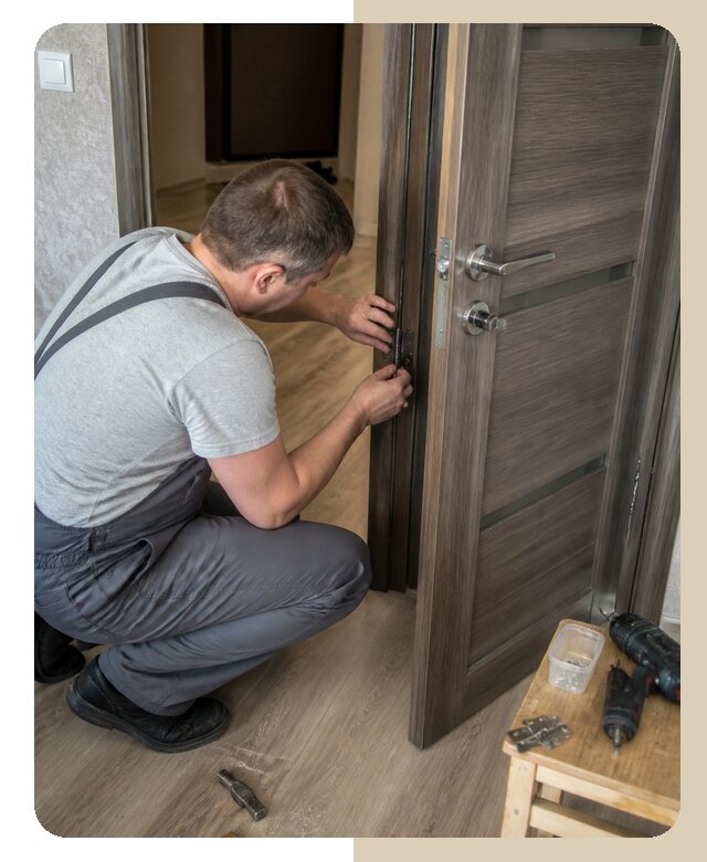 Замена дверных петель в Красном Сулине по цене от 2552 р. | ДвериЛегко-Крл